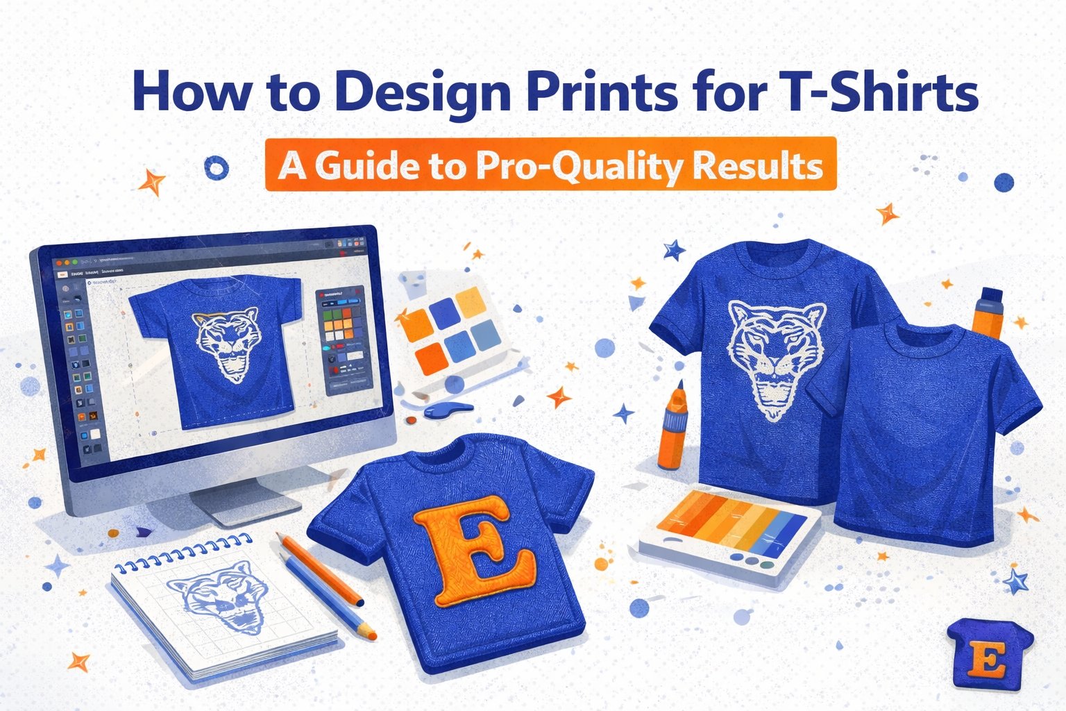 How to Design Prints for T-Shirts: A Guide to Pro-Quality Results