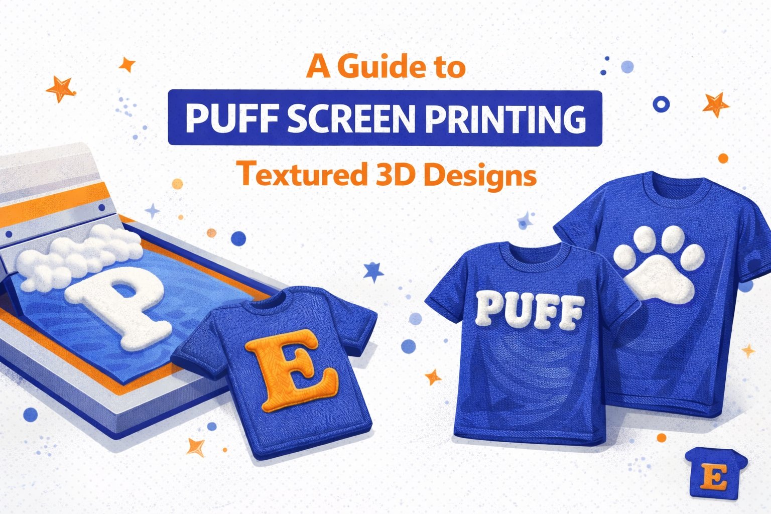 A Guide to Puff Screen Printing Textured 3D Designs