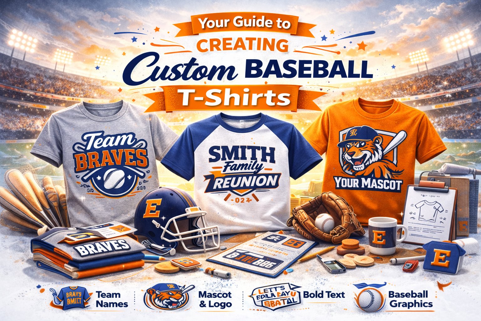 Your Guide to Creating Custom Baseball T Shirts