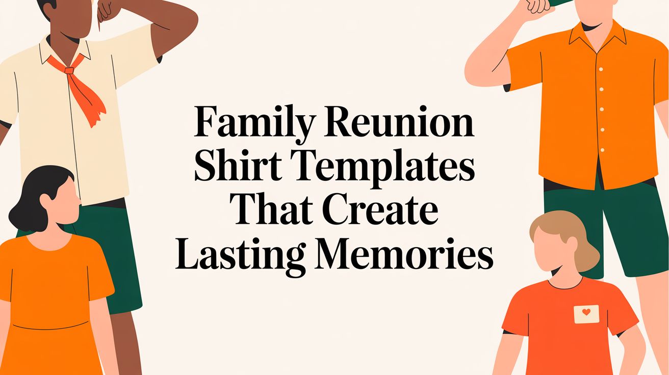 Top Family Reunion Shirt Templates to Create Lasting Memories