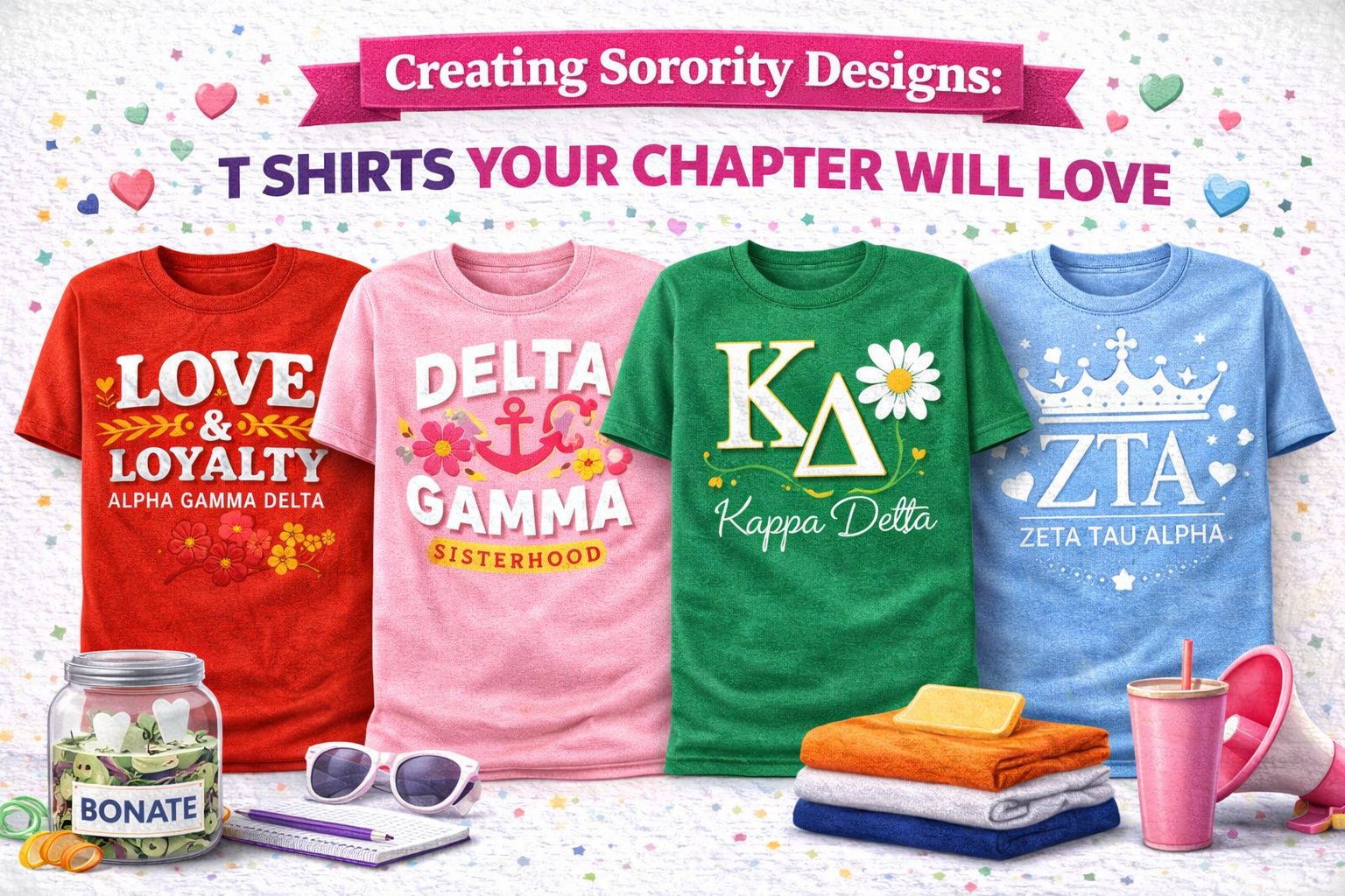 Creating Sorority Designs T Shirts Your Chapter Will Love