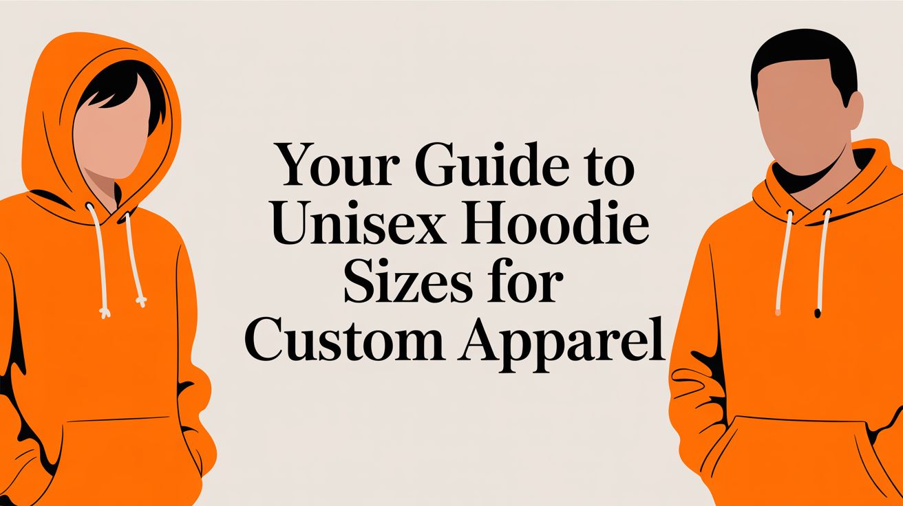 Your Guide to Unisex Hoodie Sizes for Custom Apparel