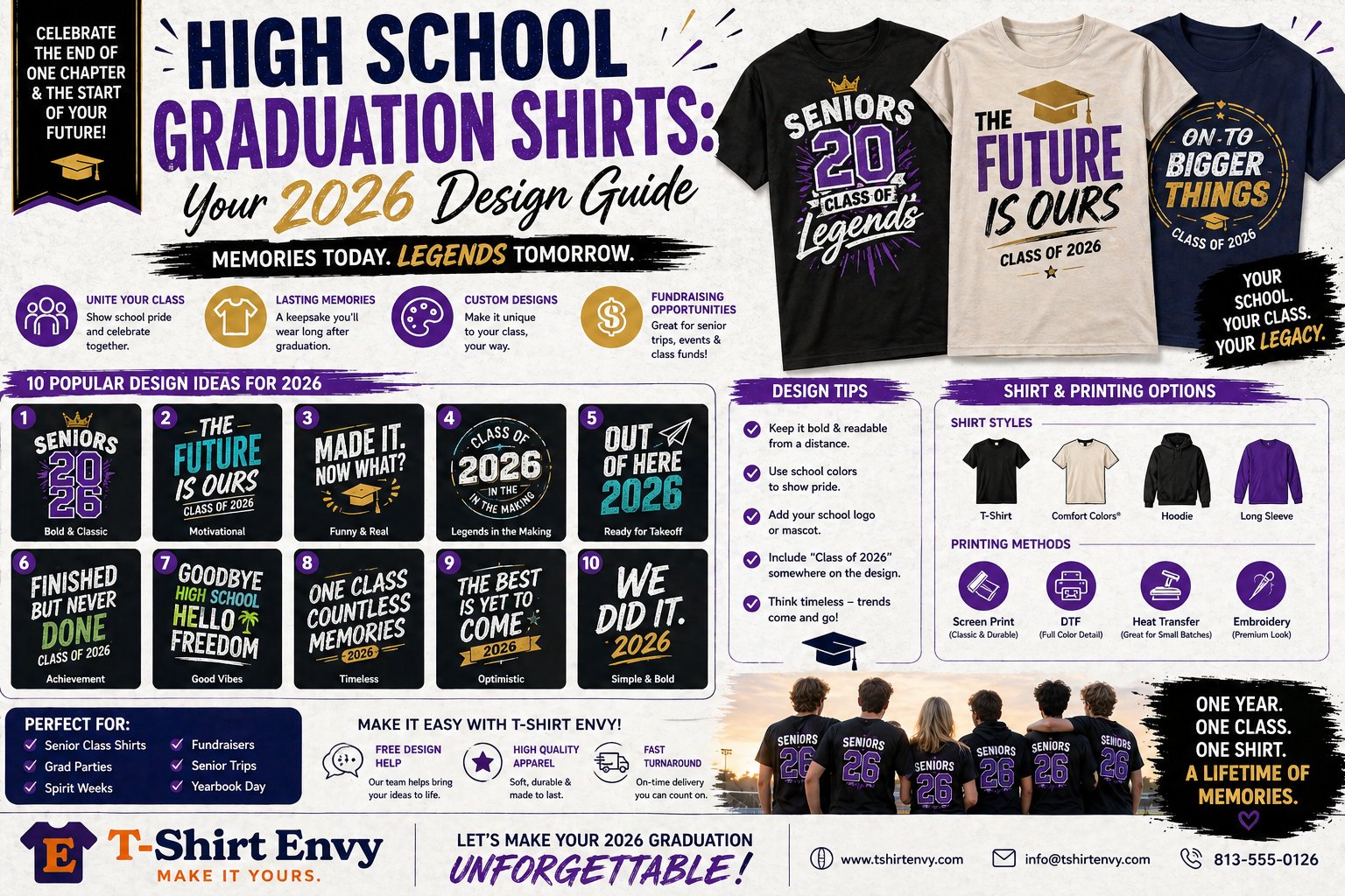 High School Graduation Shirts: Your 2026 Design Guide