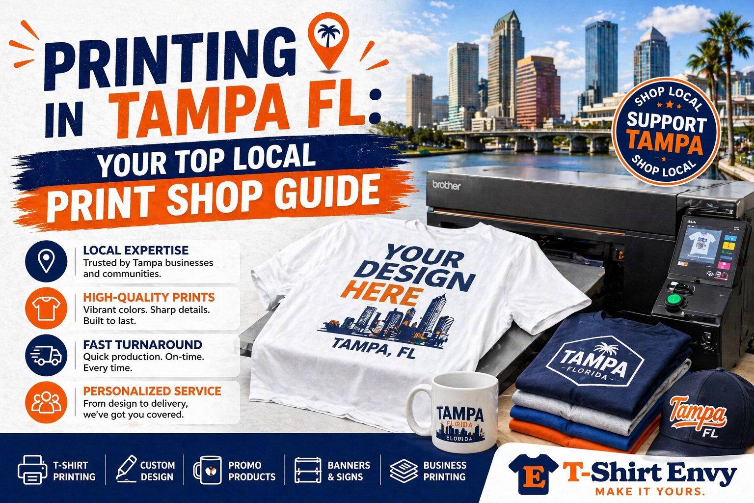 Printing In Tampa FL: Your Top Local Print Shop Guide