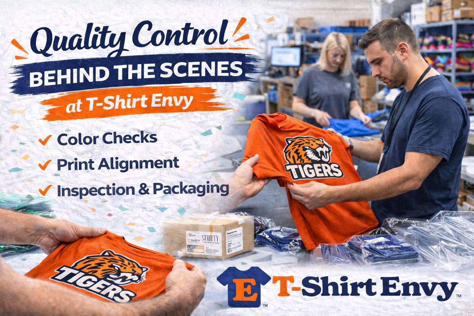 Quality Control Behind the Scenes at T-Shirt Envy