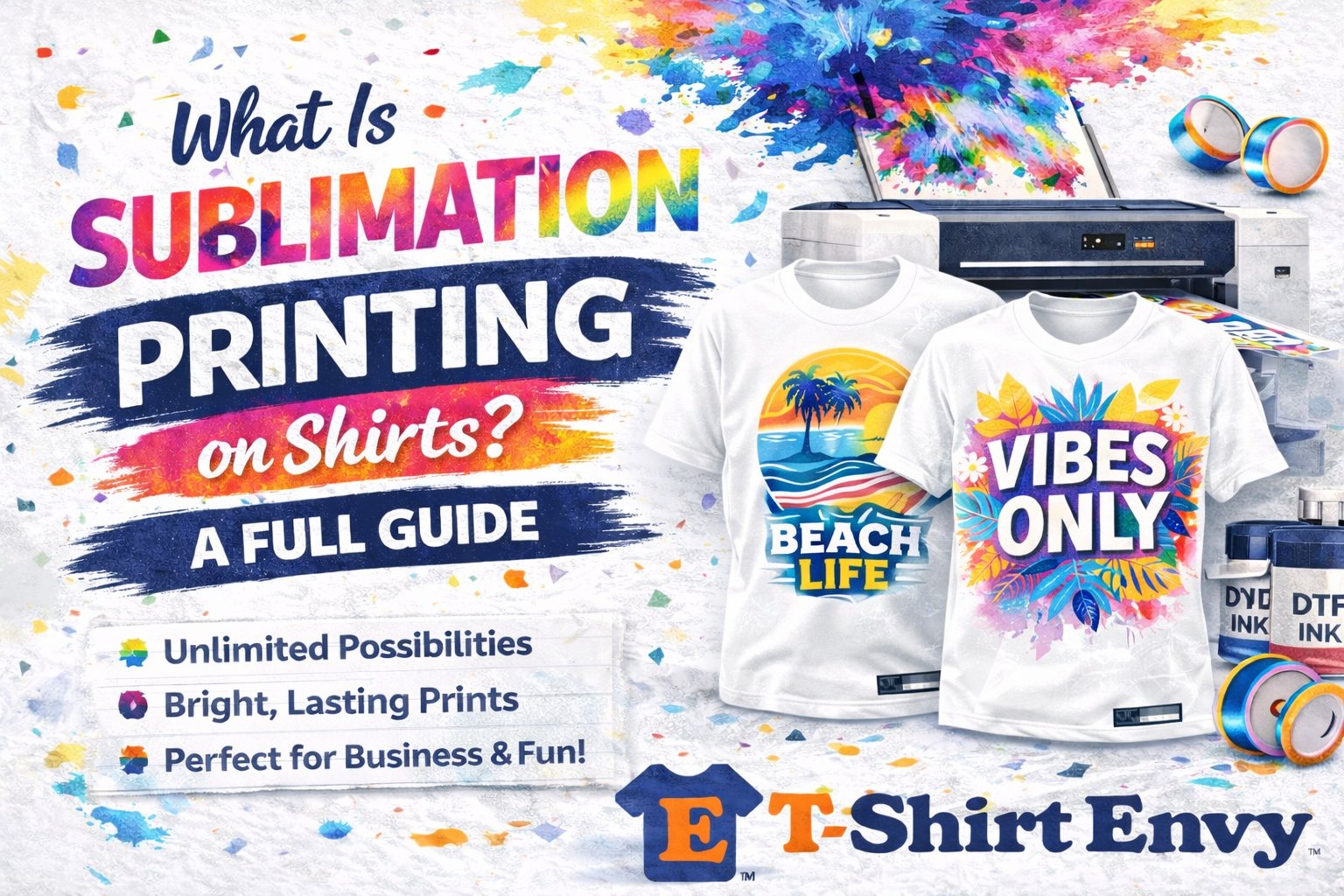 What Is Sublimation Printing on Shirts? A Full Guide