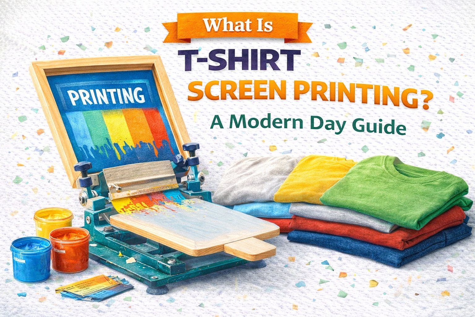 What Is T-Shirt Screen Printing?
