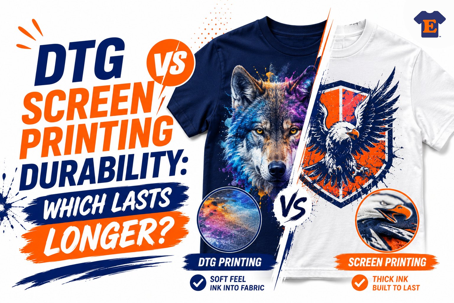 DTG vs Screen Printing Durability: Which Lasts Longer?