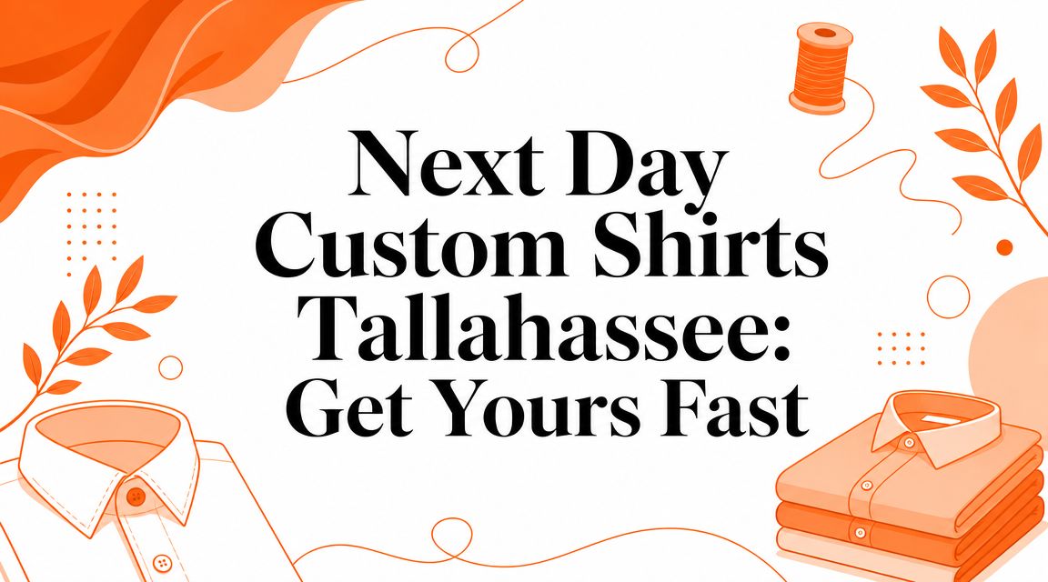 Next Day Custom Shirts Tallahassee: Get Yours Fast