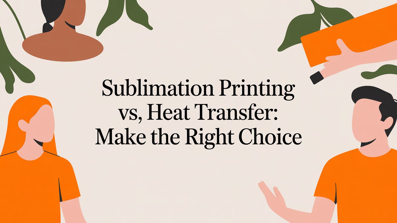 Sublimation Printing vs Heat Transfer: Make The Right Choice
