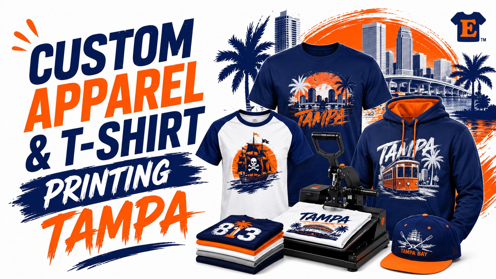 Custom Apparel & T-Shirt Printing Tampa