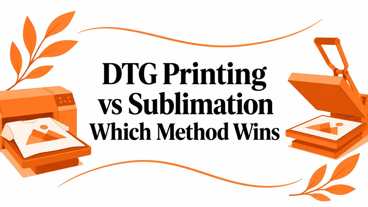 DTG Printing vs Sublimation Which Method Wins