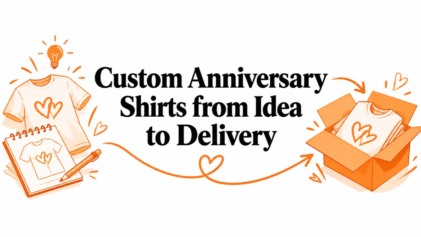Custom Anniversary Shirts from Idea to Delivery